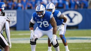 Kingsley Suamataia NFL Draft Scouting Report (Scouting Reports). Photo by Rob Gray-USA TODAY Sports