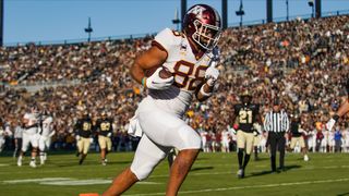 Brevyn Spann-Ford NFL Draft Scouting Report (Scouting Reports). Photo by Robert Goddin-USA TODAY Sports