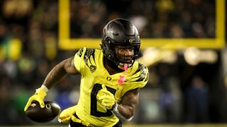 Bucky Irving NFL Draft Scouting Report (Scouting Reports). Photo by Abigail Dollins/Statesman Journal / USA TODAY NETWORK