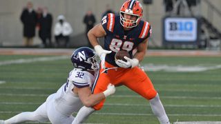 NFL Combine 2024: 5 TEs Who Can Raise NFL Draft Stock (NFL Combine). Photo by Ron Johnson-USA TODAY Sports