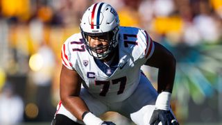 Jordan Morgan NFL Draft Scouting Report (Scouting Reports). Photo by Mark J. Rebilas-USA TODAY Sports