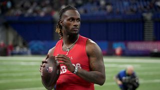 4 Biggest QB Winners At 2024 NFL Combine (NFL Combine). Photo by Kirby Lee-USA TODAY Sports