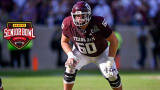 Trey Zuhn III NFL Draft Interview: Compete Level & Senior Bowl (Senior Bowl). Photo by Jerome Miron-Imagn Images
