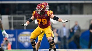 Jonah Monheim NFL Draft Scouting Report (Scouting Reports). Photo by Jerome Miron-Imagn Images
