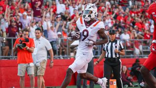 NFL Combine: 5 WRs Who Can Raise NFL Draft Stock (NFL Combine). Photo by Vincent Carchietta-Imagn Images