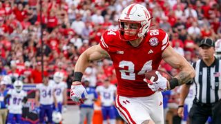 Thomas Fidone II NFL Draft Scouting Report (Scouting Reports). Photo by Dylan Widger-Imagn Images