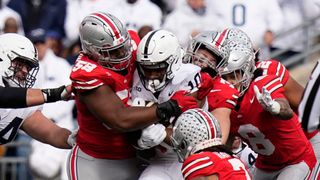 Ty Hamilton NFL Draft Scouting Report (Scouting Reports). Photo by Adam Cairns/Columbus Dispatch / USA TODAY NETWORK