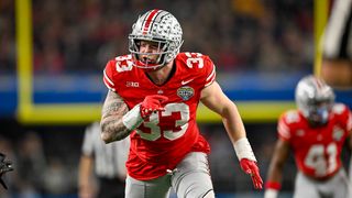 Jack Sawyer NFL Draft Scouting Report (Scouting Reports). Photo by Jerome Miron-USA TODAY Sports