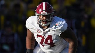 Kadyn Proctor NFL Draft Scouting Report (Scouting Reports). Photo by Kirby Lee-Imagn Images
