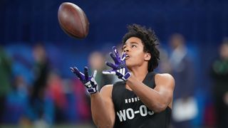 Panthers UDFA With Best Chance To Make Roster: Jalen Coker (NFL). Photo by Kirby Lee-USA TODAY Sports