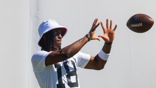 Who'll Be NFL Rookie Receiving TD Leader? (NFL). Photo by Mark J. Rebilas-USA TODAY Sports