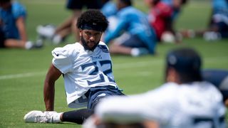Titans UDFA With Best Chance To Make Roster: Gabe Jeudy-Lally (NFL). Photo by Denny Simmons / The Tennessean / USA TODAY NETWORK