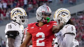 New England Patriots 7-Round NFL Mock Draft: September (2025 NFL Draft). Photo by Barbara J. Perenic/Columbus Dispatch / USA TODAY NETWORK