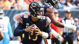 Let's Break Down Caleb Williams' NFL Debut (NFL). Photo by Mike Dinovo-Imagn Images