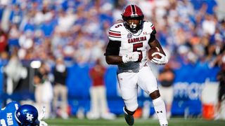 Raheim Sanders NFL Draft Scouting Report (Scouting Reports). Photo by Jordan Prather-Imagn Images