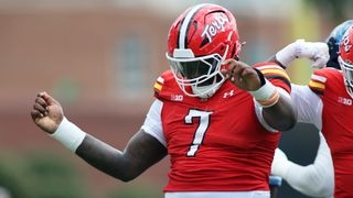 Tommy Akingbesote NFL Draft Scouting Report (Scouting Reports). Photo by Daniel Kucin Jr.-Imagn Images