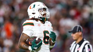 Damien Martinez's 3 Best NFL Draft Fits (2025 NFL Draft). Photo by Nathan Ray Seebeck-Imagn Images