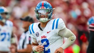Jaxson Dart's 3 Best NFL Draft Fits (2025 NFL Draft). Photo by Jeff Blake-Imagn Images