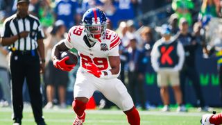 It's Tyrone Tracy Jr. Time In New York (NFL). Photo by Joe Nicholson-Imagn Images
