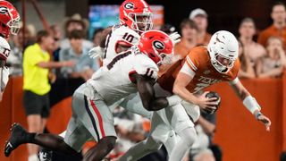 Jalon Walker's 3 Best NFL Draft Fits (2025 NFL Draft). Photo by Jay Janner/American-Statesman / USA TODAY NETWORK via Imagn Images