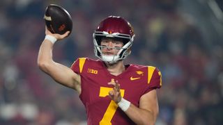 Miller Moss' 3 Best Transfer Portal Options (CFB). Photo by Kirby Lee-Imagn Images