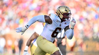 Donovan Ezeiruaku's 3 Best NFL Draft Fits (2025 NFL Draft). Photo by Jerome Miron-Imagn Images