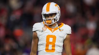 Nico Iamaleava's 3 Best Transfer Portal Options (CFB). Photo by Brett Davis-Imagn Images