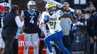 Marcus Yarns NFL Draft Scouting Report (Scouting Reports). Photo by William Bretzger/Delaware News Journal / USA TODAY NETWORK via Imagn Images