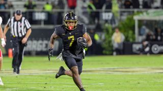 RJ Harvey NFL Draft Interview: Role Model (Interviews). Photo by Mike Watters-Imagn Images