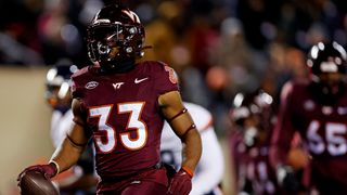 Bhayshul Tuten NFL Draft Interview: Aggressive Mentality (Interviews). Photo by Peter Casey-Imagn Images