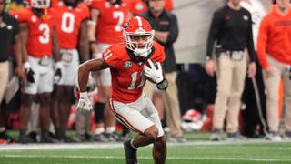 Arian Smith NFL Draft Scouting Report (Scouting Reports). Photo by Dale Zanine-Imagn Images