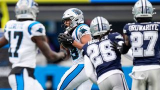 Panthers' Jalen Coker Proving He Belongs (NFL). Photo by Jim Dedmon-Imagn Images