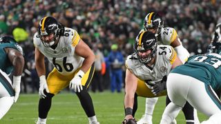 NFL All-Rookie Offensive Line First, Second Teams (NFL). Photo by Eric Hartline-Imagn Images