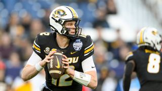 Brady Cook NFL Draft Interview: Leader & Winner (Interviews). Photo by Steve Roberts-Imagn Images