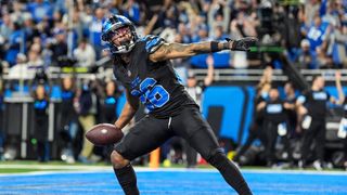 Jahmyr Gibbs Proving Draft-Day Critics Wrong (NFL). Photo by Junfu Han / USA TODAY NETWORK via Imagn Images