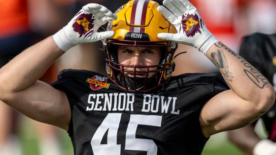 Cody Lindenberg NFL Draft Interview: Right Attitude (Interviews). Photo by Vasha Hunt-Imagn Images