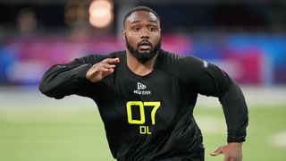 Jamaree Caldwell NFL Draft Interview: Humble Impact (Interviews). Photo by Kirby Lee-Imagn Images