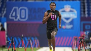Dolphins UDFA With Best Chance To Make Roster: BJ Adams (NFL). Photo by Kirby Lee-Imagn Images