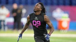 Zah Frazier NFL Draft Interview: Consistent Mentality (Interviews). Photo by Kirby Lee-Imagn Images