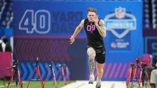 6 Biggest TE Winners At 2025 NFL Combine (NFL Combine). Photo by Kirby Lee-Imagn Images