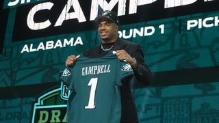 Eagles 2025 NFL Draft Class Evaluation (2025 NFL Draft). Photo by Kirby Lee-Imagn Images