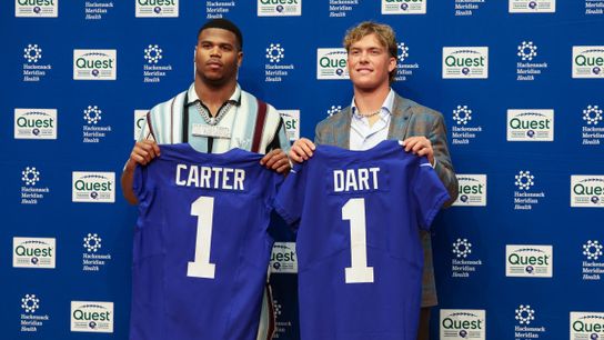 Giants 2025 NFL Draft Class Evaluation. Photo by Thomas Salus-Imagn Images