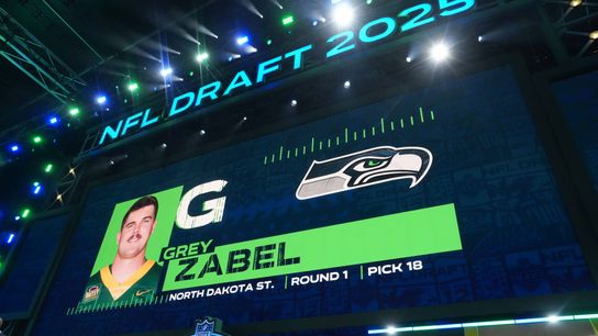 Seahawks 2025 NFL Draft Class Evaluation. Photo by Kirby Lee-Imagn Images