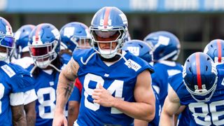 Will 2025 Be Breakout Season For Theo Johnson? (NFL). Photo by  Anne-Marie Caruso/NorthJersey.com / USA TODAY NETWORK via Imagn Images