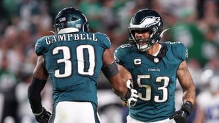 How Did Jihaad Campbell Fare In Eagles Debut? (NFL). Photo by Bill Streicher-Imagn Images