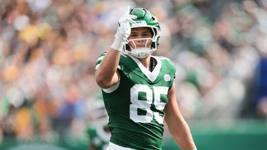 Mason Taylor May Be Jets' Lone Bright Spot. Photo by Vincent Carchietta-Imagn Images