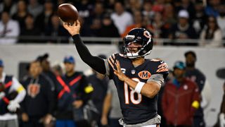 Breaking Down Caleb Williams' 1st Start Under Ben Johnson (NFL). Photo by Matt Marton-Imagn Images