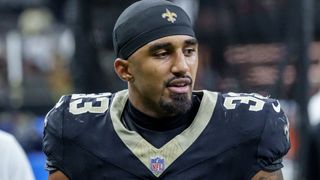 Jonas Sanker A Bright Spot For Saints (NFL). Photo by Matthew Hinton-Imagn Images