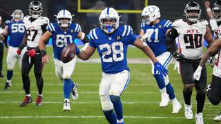 Should Jonathan Taylor Be The NFL MVP Favorite? (NFL). Photo by Kirby Lee-Imagn Images