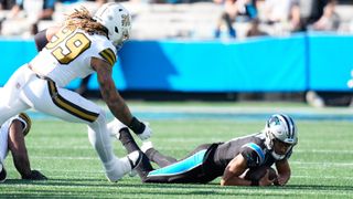 Do Panthers Have A QB Problem? (NFL). Photo by Jim Dedmon-Imagn Images